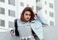 Trik Tampil Kece dengan 7 Model Outer Ala Selebgram Andira Hadley!