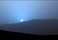 Senja di Mars Berwarna Biru, Apa Penyebabnya?