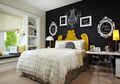 Tips Menata Interior Ruang Tidur Beraksen Hitam, Terlihat Glamor dan Modern