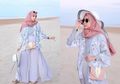 Inspirasi Outfit Hijab untuk ke Pantai yang Stylish dan Santun