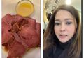 Jauh-jauh ke London, Maia Estianty 'Cuma' Makan Lidah Sapi Asin, Tapi Harganya Ratusan Ribu
