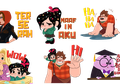 Cute! LINE Rilis Stiker Khusus Karakter Film Ralph Breaks the Internet