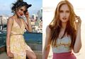Inspirasi Tampil Feminin dengan Busana Motif Tropical ala Cinta Laura