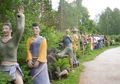 Taman Jadi Viral Setelah Ditinggal Mati Pembuatnya, Penuh Patung Menyeramkan!