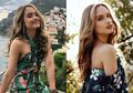 Seksinya Penampilan Cinta Laura dengan Crop Top Floral, Lihat yuk!