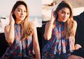 Contek Gaya Feminin Aurel Hermansyah dengan Rekomendasi Dress Motif Floral Terjangkau