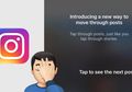 Instagram Update Timeline Geser ke Samping, Internet Langsung Murka