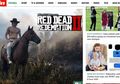 Gokil! Gaya Koboi Edinson Cavani di Poster Game Red Dead Redemption II