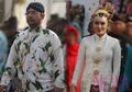 Gandeng Mesra sang Istri, Presiden Jokowi Hadiri Dhaup Ageng Pura Pakualaman