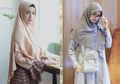 Inspirasi Gaya Fashion Hijab ala Shireen Sungkar dengan Pilihan Rok Motif Kotak-kotak Terjangkau