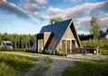 Rumah A-frame yang Terjangkau Dapat Dibangun Hanya oleh Dua Orang