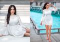Inspirasi Gaya Feminin ala Hot Mom Angel Karamoy dengan Dress, Tiru yuk!