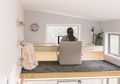 The Millenia Tiny House, Rumah Kecil yang Cocok untuk Milenial dengan Ruang Kerja di Loteng