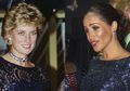 Meghan Markle Bangkitkan Kenangan Putri Diana Lewat Gaun Cetarnya