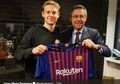 Frenkie de Jong Resmi Direkrut Barcelona, Kekasihnya Ceritakan Kejadian 3 Tahun Silam di Camp Nou