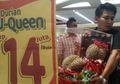 Wow, Orang Ini Jual Durian J-Queen Seharga Rp14 Juta per Buah