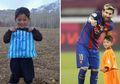 Kelam! Nasib Bocah Pemilik Jersey Plastik Lionel Messi di Afghanistan
