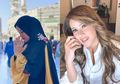 Intip 3 Penampilan Berhijab Olla Ramlan saat Ibadah Umrah, Santun Banget!