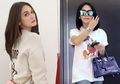 Sama-sama Bergaya Simpel, Syahrini dan Luna Maya Ternyata Bawa Tas Mewah yang Mirip!