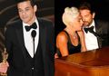 Sama-sama Sabet Oscar 2019, Lady Gaga Tertangkap Kamera Rapihkan Dasi Rami Malek!