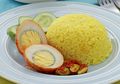 Resep Nasi Kuning Komplet Jadi Lebih Nendang Dengan Resep Nasi Kuning Telur Petai Ini