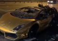Usai Diservis, Mobil Berlapis Emas Senilai Rp2 Milliar Ini Malah Hancur Karena Hangus Terbakar