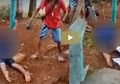 Viral Video Bocah Terkapar Tersetrum Setelah Pegang Tiang Lampu di Pinggir Kolam Renang