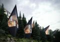 Arsitek Desain Rumah Pohon Modern dengan Berbentuk Prisma di Pedalaman Hutan Italia
