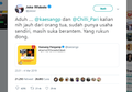 Kedua Anaknya Sering Berantem di Medsos, Jokowi: Kalian Rukun Dong