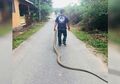 Raja Ular yang Taklukkan Ular Kobra Sepanjang 4 Meter dengan Tangan Kosong Ini Justru Dikecam oleh Petugas Satwa Liar, Mengapa?