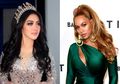 Adu Gaya Stylish Syahrini VS Beyonce Pakai Outfit Sama Persis