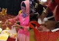 Kelakuannya Bikin Netizen Terheran-heran, Emak-Emak Ini Bawa Banyak Plastik untuk Bungkus Makanan saat Hadiri Pesta Pernikahan