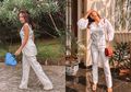 Outstanding! Modisnya 4 Gaya Nikita Willy Pakai Outfit Serba Putih