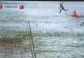 Video - Gelandang Hannover asal Jepang Ini Gagal Cetak Gol Gara-gara Salju Tebal