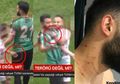 Viral Video Pesepakbola Ini Diduga Diam-diam Sembunyikan Silet untuk Lukai Lawan Selama Pertandingan