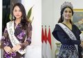 Putri Indonesia 2019 Frederika dan Miss Indonesia 2019 Princess Tampil Glamor dalam Balutan Sequin Dress