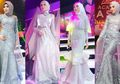 Mempesona, Ini 4 Model Dress Hijab Mewah Warna Silver ala Puteri Muslimah Asia!