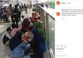 Baru Uji Coba, Penumpang MRT Jakarta Sudah Tidak Tertib, Ada yang Bergelantungan Hingga 'Piknik'