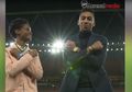 Belum Jadi Debu! Shuri Lakukan Gerakan 'Wakanda Forever' bareng Aubameyang