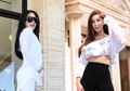 Adu Gaya Istri Reino Barack Syahrini VS Jamie Chua dengan Cardigan Puluhan Juta Rupiah yang Mirip, Siapa Lebih Keren?