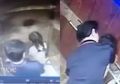 Beredar Video Pria Terekam CCTV Paksa Cium dan Peluk Gadis Kecil di Lift, Mengelak Mengaku Hanya Berbicara dengannya