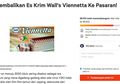 Tuntut Es Krim Viennetta Diproduksi Ulang, Netizen Bikin Petisi Online untuk Wall's Indonesia