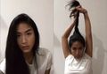 Bikin Meringis! Video Lama Chef Renatta Moeloek Potong Rambut Pakai Pisau Kembali Viral, Warganet: 'Keren Banget!'