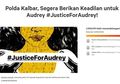 Muncul Petisi #JusticeForAudrey, Tuntut Polda Kalbar Berikan Keadilan untuk Audrey