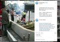 Viral Video Polisi Kasih Pelajaran Peserta Kampanye yang Pakai Motor Knalpot Bising