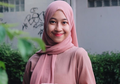 Adiba Khanza, Anak Almarhum Uje Tampil Manis Untuk Kondangan!