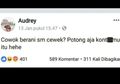 Viral Tagar #AudreyJugaBersalah, Ternyata Audrey 'Doyan' Berkata-kata Kotor di Media Sosial!