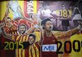 Wajah Bambang Pamungkas dan Andik Vermansah Jadi Gambar Mural di Markas Selangor FA