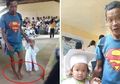 Tanpa Rasa Gengsi, Ayah Ini Hadiri Wisuda Putrinya Tanpa Mengenakan Alas Kaki