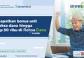 Investree dan tanamduit Tawarkan Promo Bonus Unit Reksa Dana